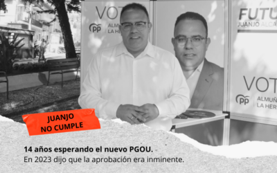 El PSOE reclama explicaciones inmediatas a Juan José Ruiz Joya y a su concejal de urbanismo tras años de anuncios sin PGOU aprobado