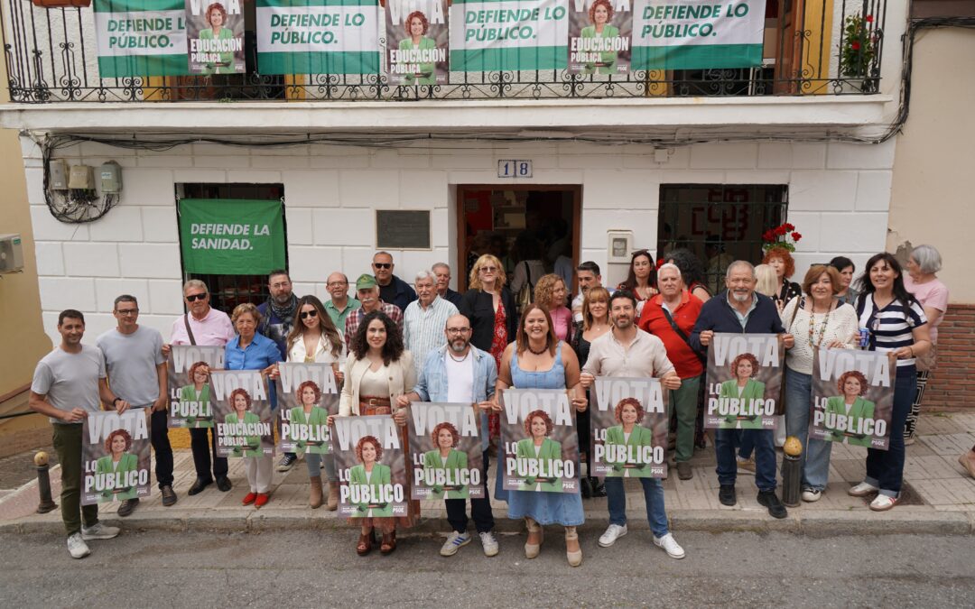El PSOE de Almuñécar y La Herradura inicia la campaña en con una llamada a la movilización para defender lo público