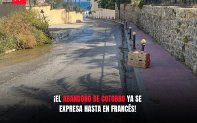 El PSOE denuncia el abandono de Cotobro
