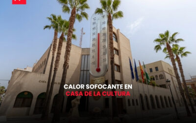 El PSOE denuncia el calor sofocante y la falta de climatización en el auditorio de la Casa de la Cultura